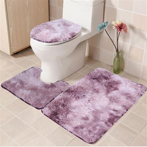 Jul 30, 2021 · Gramercy bath rugs by Garland Rug are amazingly soft and stylish. The plush design lends a classic understated touch to your bath coordinates collection. Set includes 20 in. x 34 in. mat, 21 in. x 24 in. contour and 19 in. x 22 in. toilet lid cover. The soft pile of this rug is made of 100% Polypropylene and features a washable skid resistant ... 